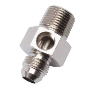 Russell - Russell Performance -6 AN Flare to 1/4in Pipe Pressure Adapter (Endura) - 670061 - Image 3