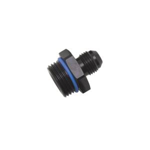 Russell - Russell Performance -10 AN Male Flare to -8 SAE Male Port Adapter Fitting - Black Anodized - 670940 - Image 2