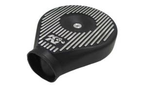 K&N Engineering - K&N Engineering Universal Plenum 11.89in L x 9in Dia x 4.75in H - Black - 85-1060 - Image 1
