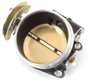 Edelbrock - Edelbrock Throttle Body Victor Universal LS1 90mm w/ o Tps/Iac Black Mini Texture Powder Coating - 386403 - Image 1