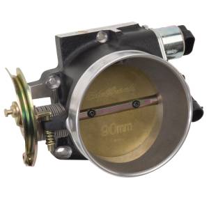 Edelbrock - Edelbrock Throttle Body Victor Universal LS1 90mm Black Mini Texture Powder Coating - 38643 - Image 2