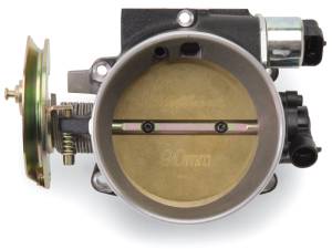 Edelbrock - Edelbrock Throttle Body Victor Universal LS1 90mm Black Mini Texture Powder Coating - 38643 - Image 3