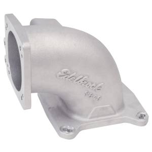 Edelbrock - Edelbrock High Flow Intake Elbow 95mm Throttle Body to Square-Bore Flange As-Cast Finish - 3849 - Image 3