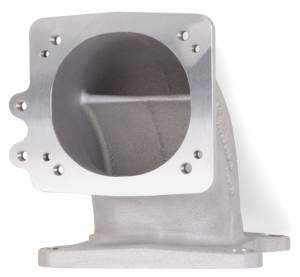 Edelbrock - Edelbrock High Flow Intake Elbow 95mm Throttle Body to Square-Bore Flange As-Cast Finish - 3849 - Image 5