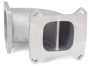 Edelbrock - Edelbrock High Flow Intake Elbow 95mm Throttle Body to Square-Bore Flange As-Cast Finish - 3849 - Image 10