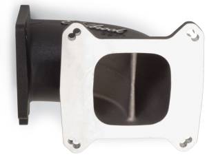 Edelbrock - Edelbrock High Flow Intake Elbow 95mm Throttle Body to Square-Bore Flange Black Finish - 38493 - Image 6