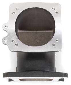 Edelbrock - Edelbrock High Flow Intake Elbow 95mm Throttle Body to Square-Bore Flange Black Finish - 38493 - Image 7