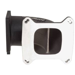 Edelbrock - Edelbrock High Flow Intake Elbow 95mm Throttle Body to Square-Bore Flange Black Finish - 38493 - Image 8