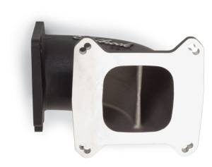 Edelbrock - Edelbrock High Flow Intake Elbow 95mm Throttle Body to Square-Bore Flange Black Finish - 38493 - Image 13