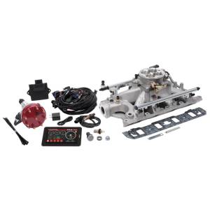 Edelbrock - Edelbrock Pro Flo 4 Fuel Injection Kit Seq Port Ford 289-302 ci 550 HP 29 LbHr Injectors Satin - 35930 - Image 2