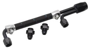 Edelbrock - Edelbrock Dual Quad Fuel Line Kit In Clr/Blk Finish - 80913 - Image 1