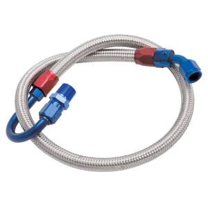 Edelbrock - Edelbrock Fuel Line Braided Stainless for SBF ( Use w/ 8134 ) - 8125 - Image 1