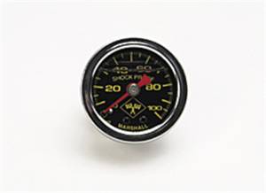 Russell - Russell Performance 100 psi fuel pressure gauge black face chrome case (Liquid-filled) - 650320 - Image 1