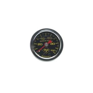 Russell - Russell Performance 100 psi fuel pressure gauge black face chrome case (Liquid-filled) - 650320 - Image 2
