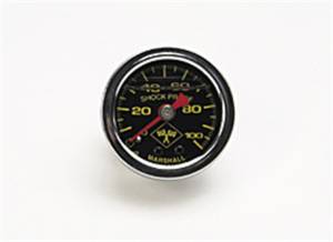 Russell - Russell Performance 100 psi fuel pressure gauge black face chrome case (Liquid-filled) - 650320 - Image 3