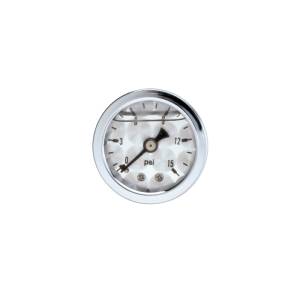 Russell - Russell Performance 15 psi fuel pressure gauge machine face (Liquid-filled) - 650390 - Image 2