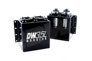 DeatschWerks - DeatschWerks 3.5L Modular Surge Tank (Fits 1-2 DW350iL Fuel Pumps - Pumps Not Included) - 6-000-35ST - Image 1