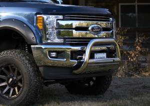 LUND - LUND 2017 Ford F-250 Super Duty Bull Bar w/Light & Wiring - Polished - 47021215 - Image 8