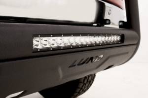 LUND - LUND 11-16 Ford F-250 Super Duty Bull Bar w/Light & Wiring - Black - 47121207 - Image 1