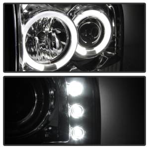 SPYDER - SPYDER Ford F250 Super Duty 99-04 Projector Version 2 LED Halo LED Chrm PRO-YD-FF25099-1P-G2-C - 5010360 - Image 7