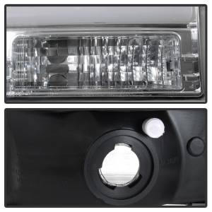 SPYDER - SPYDER 99-04 Ford F-250 Super Duty Light Bar Projector Headlights - Chrome (PRO-YD-FF25099V2-LB-C) - 5084675 - Image 3