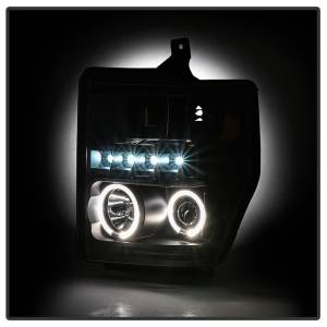 SPYDER - SPYDER Signature Ford F250/350/450 Super Duty 08-10 Projector Headlights (PRO-YD-FS08-HL-BKV2) - 5086006 - Image 4