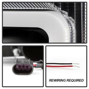 SPYDER - SPYDER 17-18 Ford F250/F350/F450 Halogen Model Only -White Light Bar- Black- PRO-YD-FS17HALSI-BK - 5087850 - Image 5