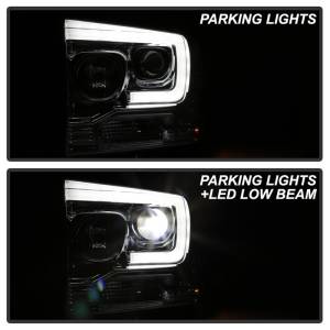 SPYDER - SPYDER Platinum Ford F250/350/450 05-07 High-Power LED Module Proj. Headlights-Chrome (PRO-YD-FS05V2 - 5087904 - Image 2