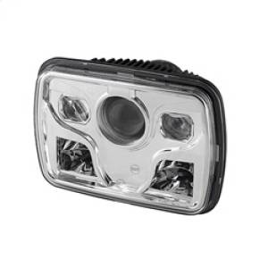 SPYDER - SPYDER Xtune Rectangular SeaLED Beam 7X6 Inch LED Headlights ( High/Low Beam ) Chrome PRO-JH-7X6LED-HL-C - 9026799 - Image 2