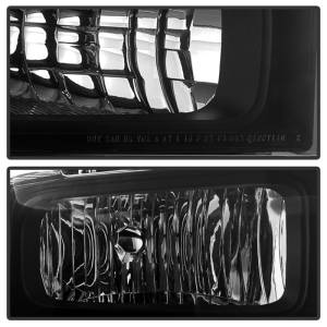 SPYDER - SPYDER Xtune Ford F250/350/450 Super Duty 05-07 Crystal Headlights Black Smoked HD-JH-FS05-AM-BSM - 9030444 - Image 3