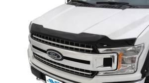 AVS - AVS 11-16 Ford F-350 Aeroskin Low Profile Acrylic Hood Shield - Smoke - 322022 - Image 4