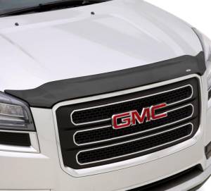 AVS - AVS 17-18 Ford F-250 Super Duty Aeroskin Low Profile Acrylic Hood Shield - Smoke - 322135 - Image 9