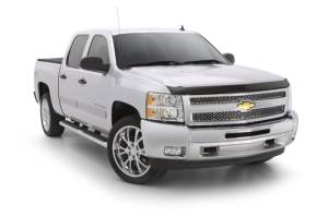 AVS - AVS 17-18 Ford F-250 Super Duty Aeroskin Low Profile Acrylic Hood Shield - Smoke - 322135 - Image 11