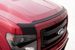 AVS - AVS 11-16 Ford F-250 Aeroskin Low Profile Hood Shield - Matte Black - 377022 - Image 3