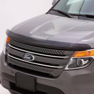 AVS - AVS 11-16 Ford F-350 High Profile Bugflector II Hood Shield - Smoke - 45059 - Image 14