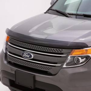 AVS - AVS 11-16 Ford F-350 High Profile Bugflector II Hood Shield - Smoke - 45059 - Image 15