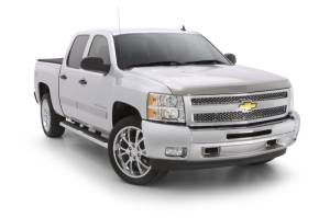 AVS - AVS 17-18 Ford F-250 Super Duty Aeroskin Low Profile Hood Shield - Chrome - 622135 - Image 3