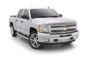 AVS - AVS 17-18 Ford F-250 Super Duty Aeroskin Low Profile Hood Shield - Chrome - 622135 - Image 4