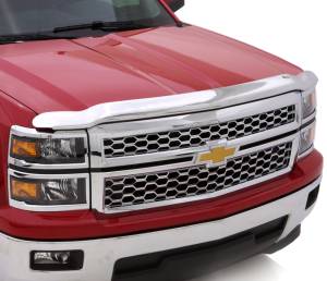 AVS - AVS 08-10 Ford F-250 (Behind Grille) High Profile Hood Shield - Chrome - 680718 - Image 3