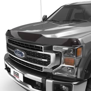 EGR - EGR 17+ Ford F-250/F-350 Superguard Hood Shield - Smoke Finish - 303911 - Image 1