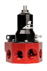 Aeromotive - Aeromotive Regulator - 30-120 PSI - .500 Valve - 4x AN-08 and AN-10 inlets / AN-10 Bypass - 13133 - Image 1