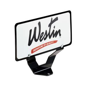 Westin - Westin Bull Bar License Plate Relocator - Black - 32-0055 - Image 2