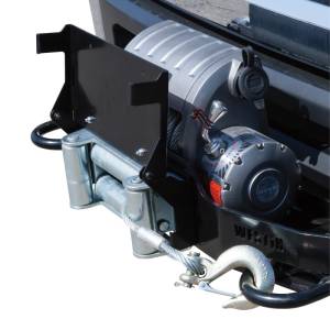 Westin - Westin MAX Winch Tray License Plate Bracket - Black - 46-20055 - Image 11