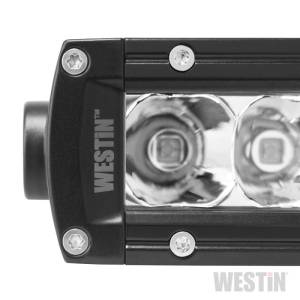 Westin - Westin Xtreme LED Light Bar Low Profile Single Row 10 inch Flex w/5W Cree - Black - 09-12270-10S - Image 5