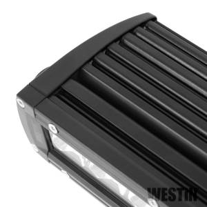 Westin - Westin Xtreme LED Light Bar Low Profile Single Row 10 inch Flex w/5W Cree - Black - 09-12270-10S - Image 6