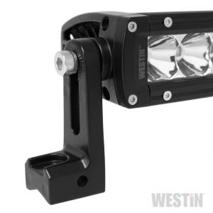 Westin - Westin Xtreme LED Light Bar Low Profile Single Row 10 inch Flex w/5W Cree - Black - 09-12270-10S - Image 7