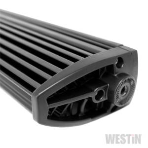 Westin - Westin Xtreme LED Light Bar Low Profile Single Row 10 inch Flex w/5W Cree - Black - 09-12270-10S - Image 11