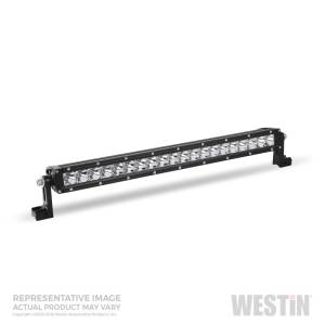 Westin - Westin Xtreme LED Light Bar Low Profile Single Row 30 inch Flood w/5W Cree - Black - 09-12270-30F - Image 3