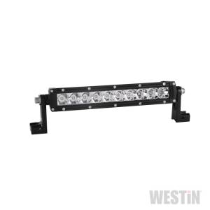 Westin - Westin Xtreme LED Light Bar Low Profile Single Row 6 inch Flood w/5W Cree - Black - 09-12270-6F - Image 3