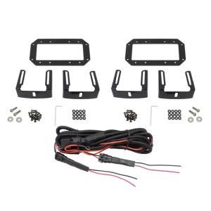 Westin - Westin HDX Flush Mount B-FORCE LED Light Kit (Set of 2) w/wiring harness - Black - 57-0025 - Image 8